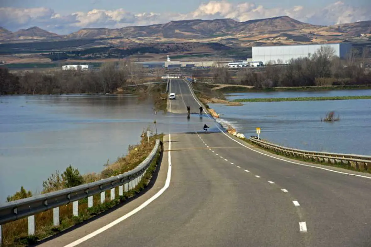 Río Ebro. Inundaciones