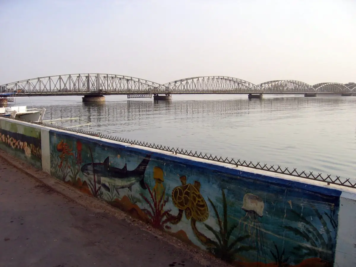Río Senegal. Saint Louis