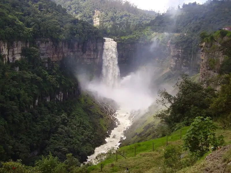 Salto Tequendama en el rÃo Bogotá
