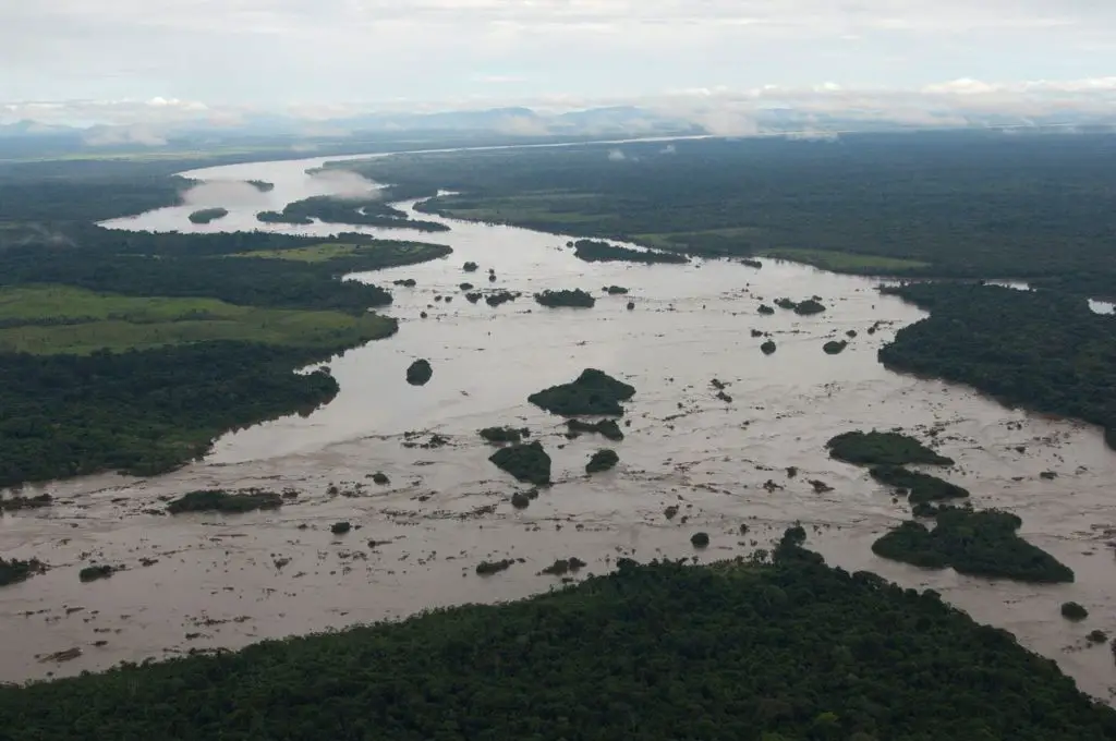 aguas negras del rio amazonas