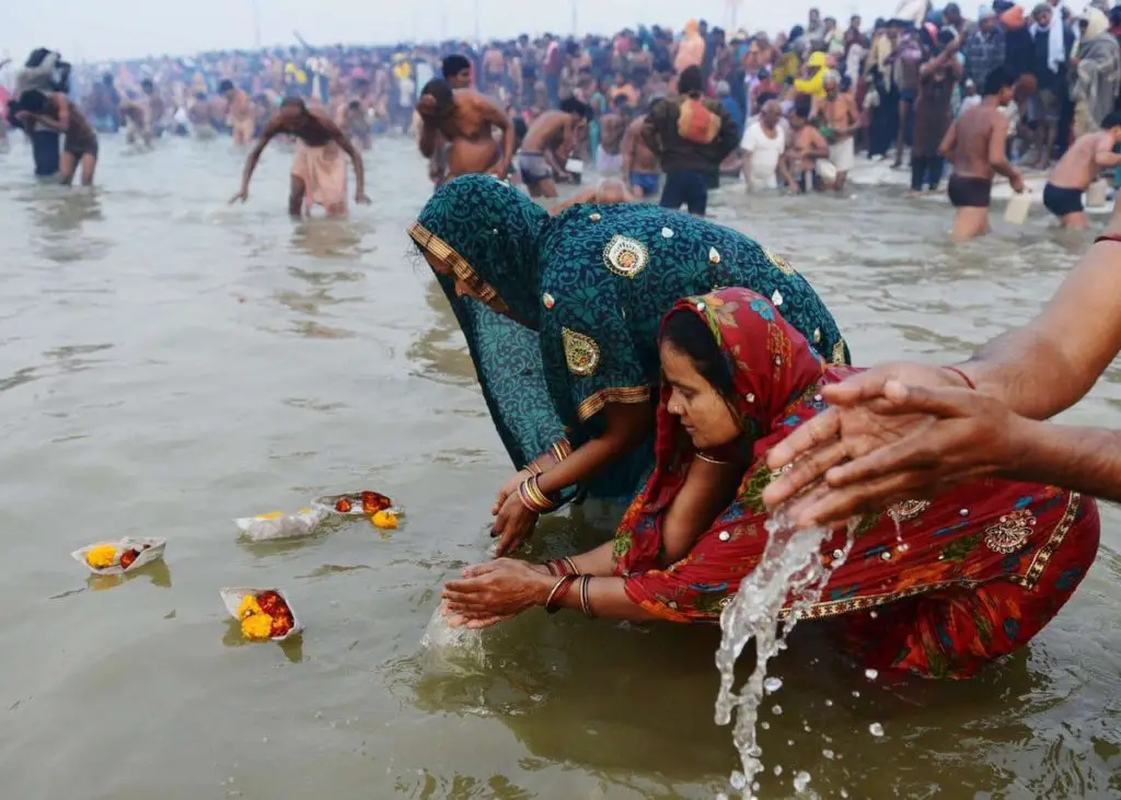 rituales del rio Ganges