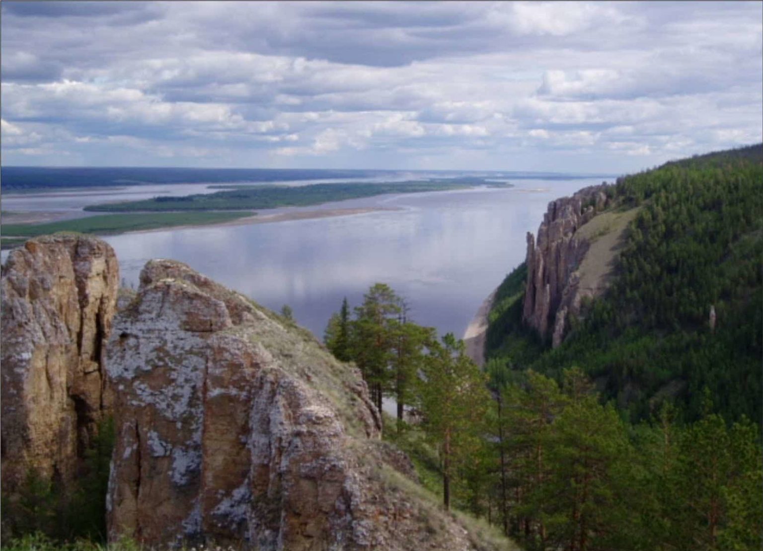 Río Lena ubicación, mapa, y todo