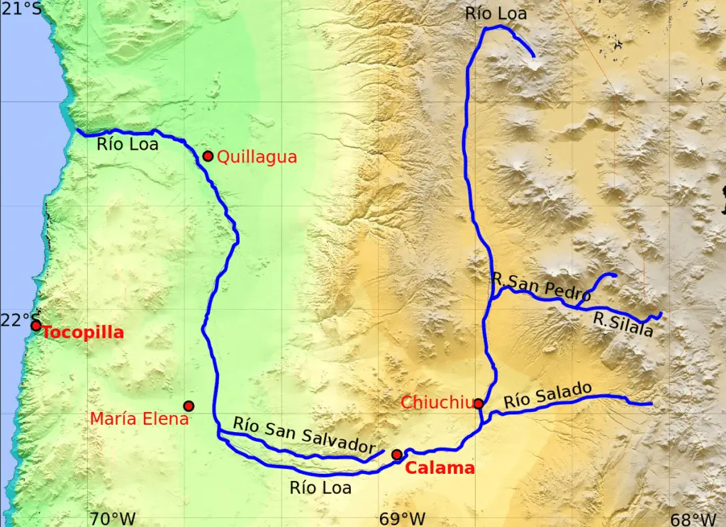 Río Loa: características, y todo lo que necesita conocer