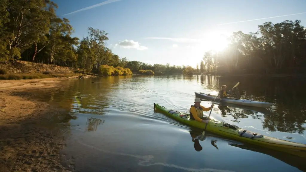 El magestuoso y tranquilo río Murray