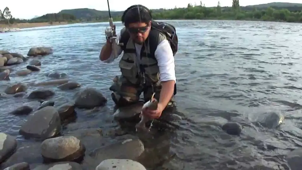 Pesca en río Biobío