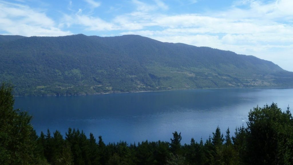 Lago Riñihue. Chile