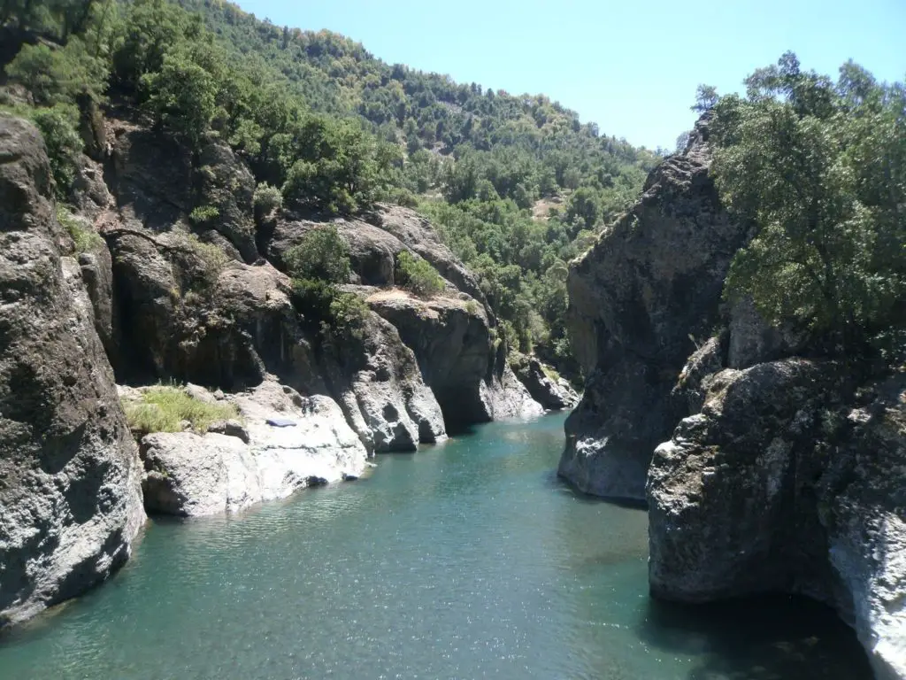 Río Ñuble. San Fabian