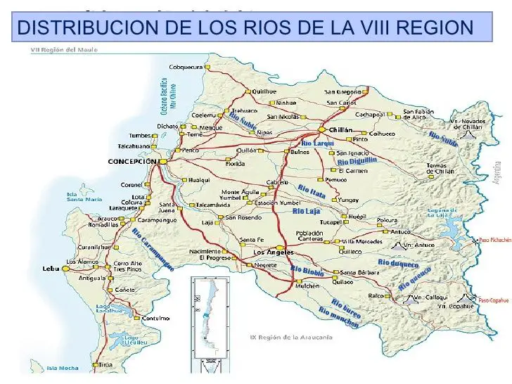 mapa del rio diguillin