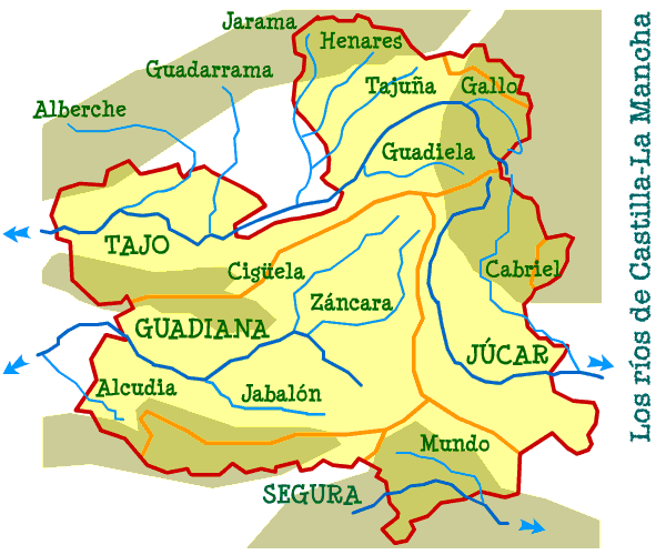 mapa guadiela