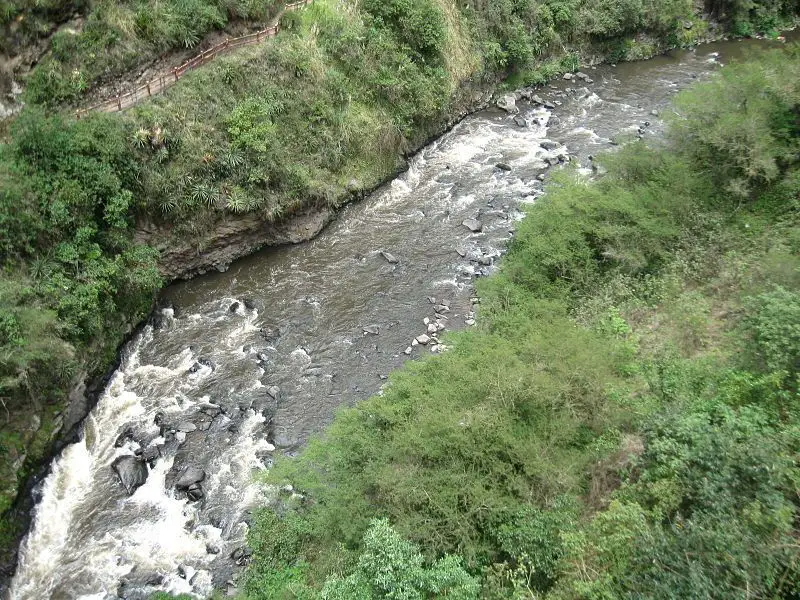 vista del rio guaitara