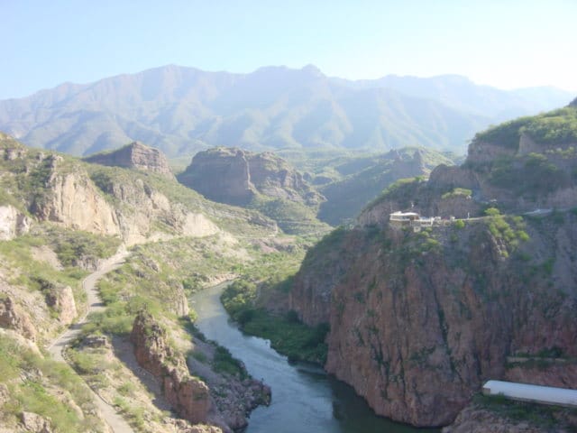 vista del rio yaqui