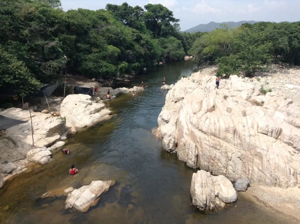 trayectoria del río Guatapurí