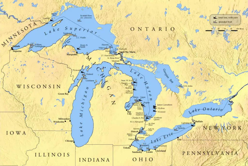 CONOCE TODO ACERCA DEL LAGO MICHIGAN EN ESTADOS UNIDOS   Lago Michigan 30 1024x684 