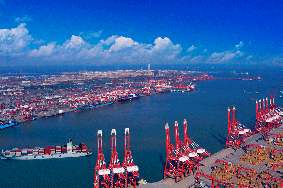 Puerto de Qingdao